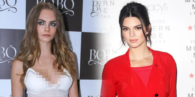 [FOTO] Cara Delevingne Pegang Bagian Pribadi Kendall Jenner