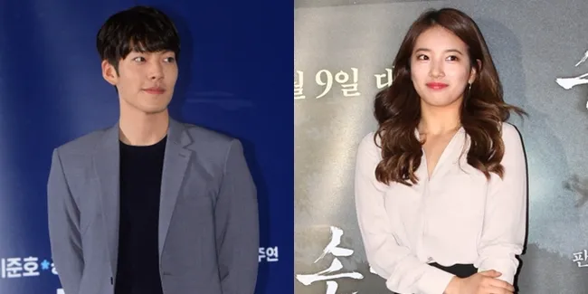 FOTO: Chemistry Kim Woo Bin & Suzy Saat Syuting Drama Romantis