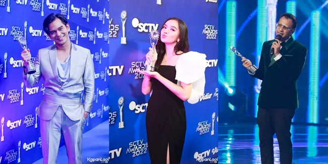FOTO: Daftar Pemenang SCTV Awards 2022, Raffi Ahmad Borong Dua Penghargaan