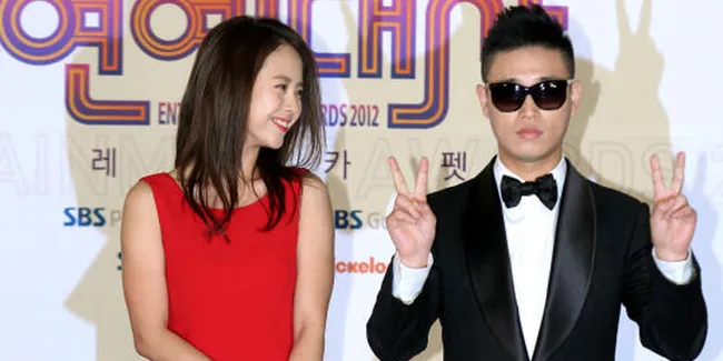 [FOTO] Di Jakarta, Song Ji Hyo Selalu Dekat Dengan Kang Gary