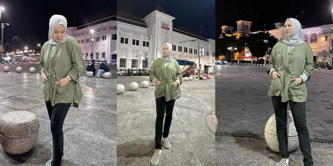Foto-foto Okie Agustina di Yogyakarta, Sebut Kota yang Tetap di Dalam Hati