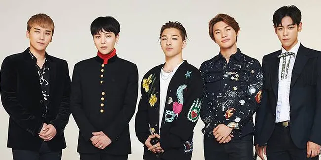 FOTO: Jelang Wamil G-Dragon & Taeyang, Big Bang Kumpul Formasi Lengkap