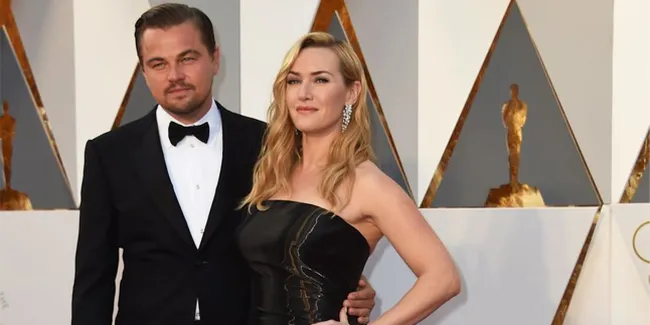 FOTO: Leonardo DiCaprio Menang Oscar 2016, Kate Winslet Nangis