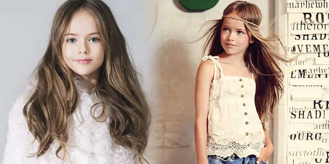 [FOTO] Model Cilik Tercantik di Dunia Ini Punya 'Kembaran'