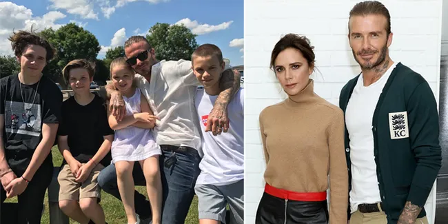 [FOTO] Momen Father's Day Ala Keluarga David Beckham, So Sweet!