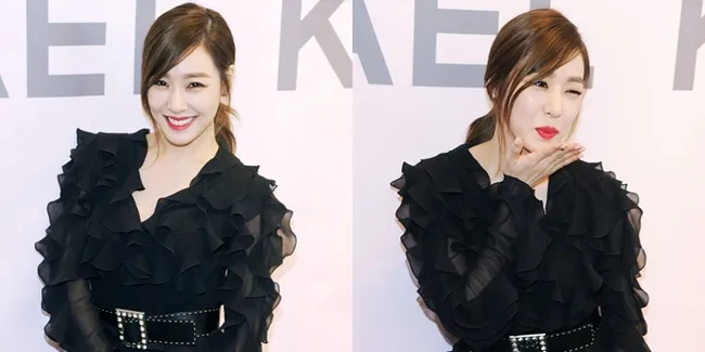 FOTO: OOTD Hits Mewah Tiffany SNSD Hadiri Paris Fashion Week