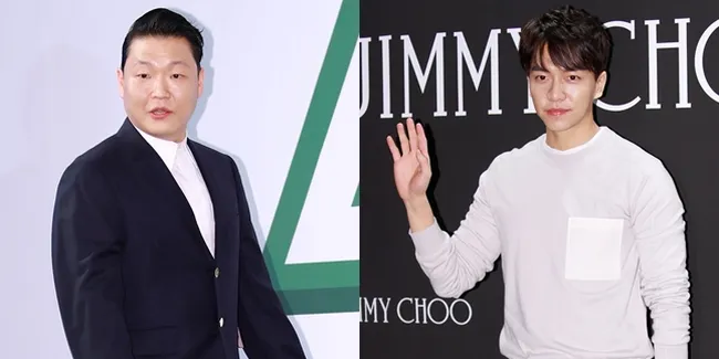 FOTO: Pesta Awal Tahun PSY & Lee Seung Gi Bareng Seleb Top Korea
