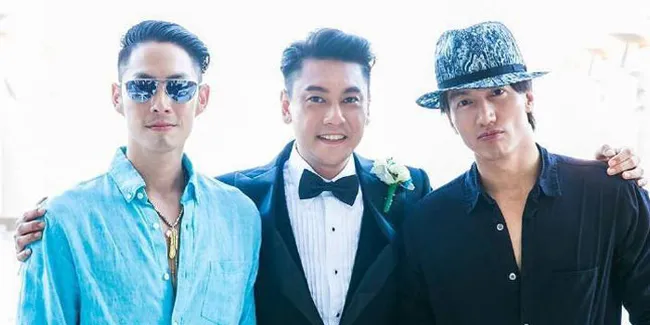 FOTO: Reunian Personil F4 Saat Pernikahan Ken Zhu di Bali