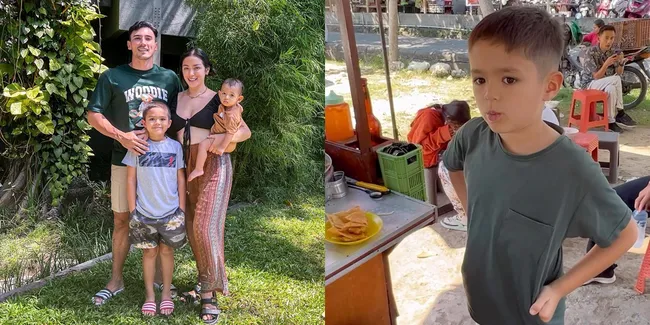 Didikan Jessica Iskandar Tuai Pujian, Ini 7 Potret El Barack yang Jajan Pinggir Jalan dari Beli Cendol - Cilok