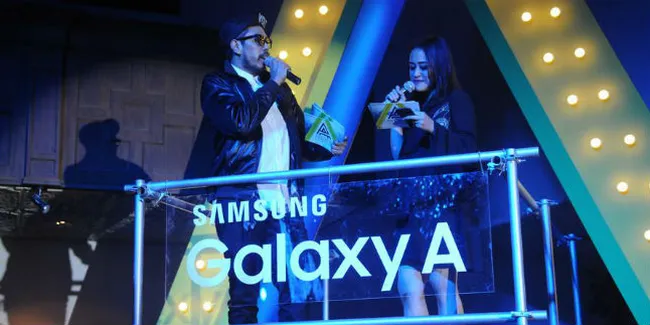 Spot Cantik Launching Samsung GALAXY A 2016 Bikin Seleb Excited!