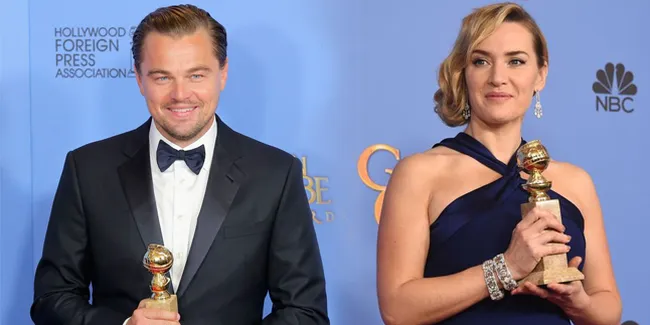 Hadiri SAG Awards, Duo 'TITANIC' DiCaprio &#38; Kate Winslet Mesra