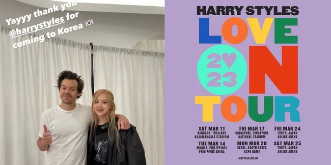 Harry Styles Konser di Korea, Member BLACKPINK &#38; BTS Ikut Meramaikan