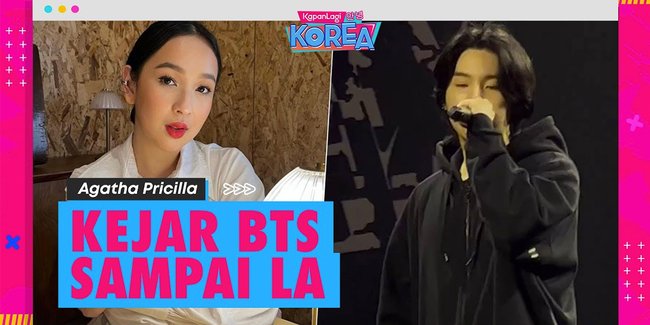 Impulsif Ala Agatha Pricilla, 'Kejar' BTS Sampai Ke Los Angeles