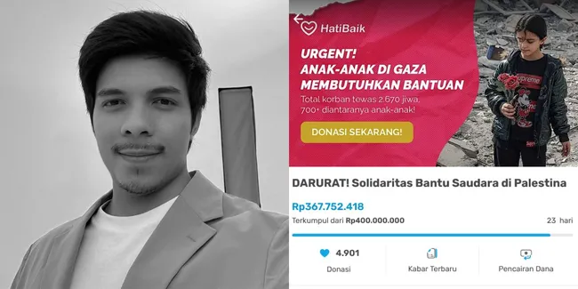 Ingin Bantu Masyarakat Palestina, Atta Halilintar Ajak Followersnya Untuk Ikut Donasi - Tak Peduli Akan Kena Banned dari Instagram!