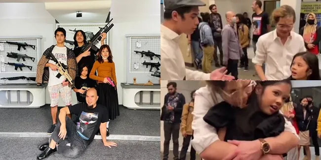 Jadi Cewek Satu-satunya, Ini 7 Potret Safeea Ahmad yang Diperebutkan Al Ghazali, El Rumi dan Dul Jaelani Buat Dipeluk - Beruntung Punya Kakak Ganteng Semua