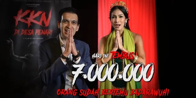 Jadi Film Indonesia Terlaris Sepanjang Masa, 'KKN DI DESA PENARI' Tembus 7 Juta Penonton