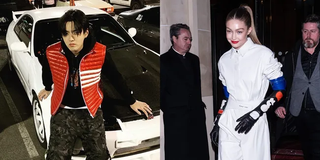 Jalan Bareng di Paris Fashion Week, Kris Wu dan Gigi Hadid Jadi Sorotan