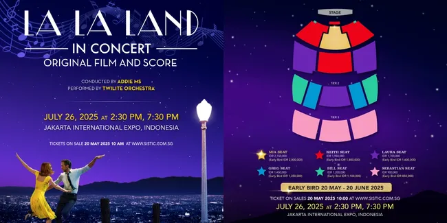 Jangan Lewatkan &#34;La La Land in Concert: Original Film and Score&#34; Dipimpin oleh Maestro Addie MS