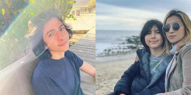 Jarang Tersorot, Ini 7 Potret Laith Canning Anak Tia Azhari yang Kini Sudah Remaja, Parasnya Banjir Pujian - Punya Mata Indah