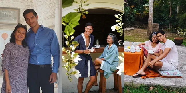 Jarang Tersorot, Ini 8 Potret Kebersamaan Richard Kyle dan Ibu yang Sama-Sama Punya Kulit Eksotis