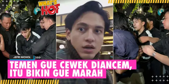 Jefri Nichol Akhirnya Buka Suara Soal Kasus Dugaan Pengeroyokan: Temen Gue Cewek Diancem