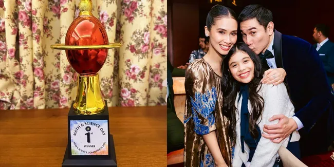 Jizzy Anak Vino G Bastian & Marsha Timothy Berprestasi Juara Matematika & Sains, Banjir Pujian Netizen