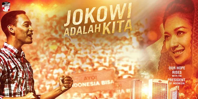 'JOKOWI ADALAH KITA', Romantis dan Penuh Kasih Sayang!