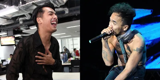 Kaka Slank Ajari Ricky Harun Kebiasaan di Atas Panggung