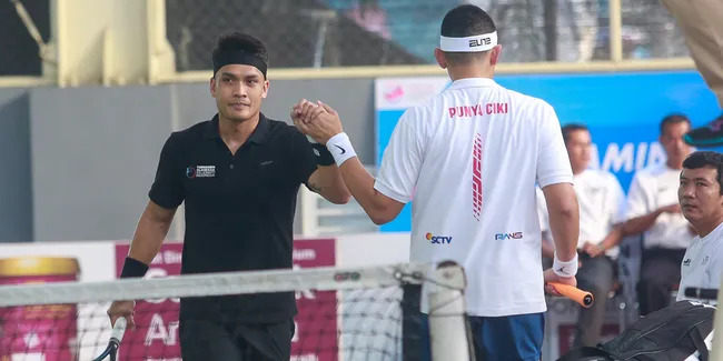 Kalah Telak dari Rezky Aditya di Pertandingan Tenis Turnamen Olahraga Selebriti Indonesia, Randy Pangalila Mengaku Gugup