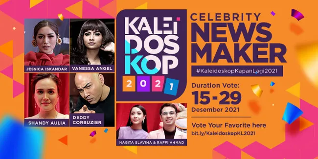 KALEIDOSKOP 2021 - Selebriti Newsmaker Indonesia, 6 Sosok Ini Paling Dibicarakan Sepanjang Tahun