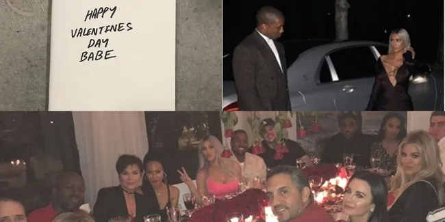 Kanye West Bombardir Instagram di Hari Valentine