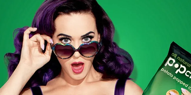Katy Perry Tampil 'Gokil' di Iklan Popchips