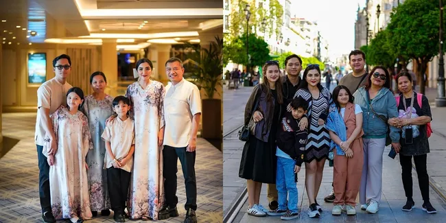 Kedekatan Keluarga Anang Hermansyah dengan Pengasuh sang Anak, Ajak Liburan ke Luar Negeri - Ikut Pakai Baju Sarimbitan