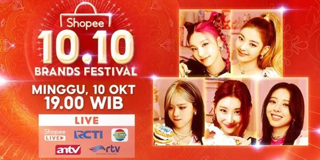 Kejutan Besar Paling Dinanti di Shopee 10.10 Brands Festival TV Show Siap Menyapamu Hari Ini!