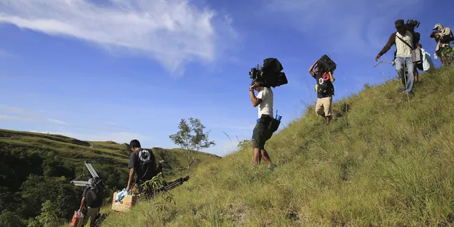 Kejutan Dari Alam di Syuting 'PENDEKAR TONGKAT EMAS'