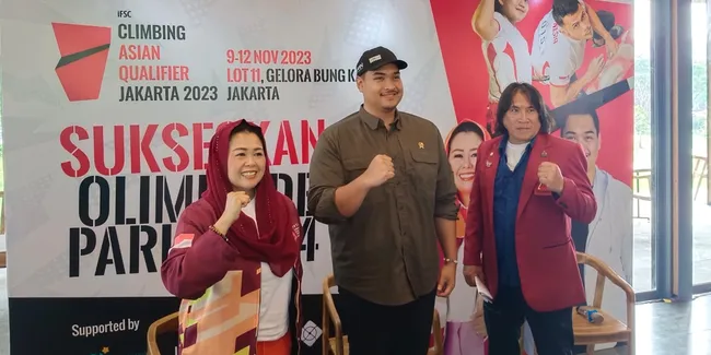 Kemenpora Dukung Penuh IFSC Asian Qualifier 2023, Bakal Jadi Momentum Raih Tiket Olimpiade Paris 2024