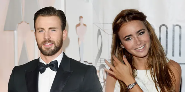 Kencan Bareng Lily Collins, Chris Evans Malah Ketemu Mantan