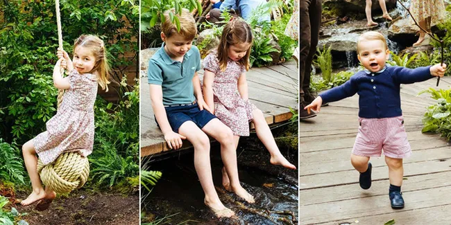 Kensington Palace Rilis Foto Terbaru Anak-Anak Kate Middleton, Nggemesin Banget!