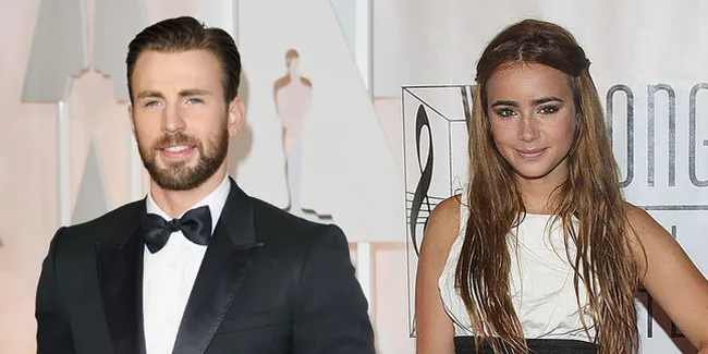 Kerap Habiskan Waktu Bareng, Chris Evans dan Lily Collins Jadian?