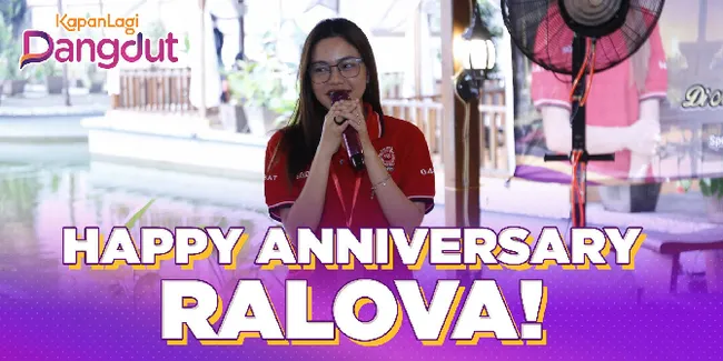 Keseruan Rara LIDA di Pesta Anniversary Ralova Ke-4