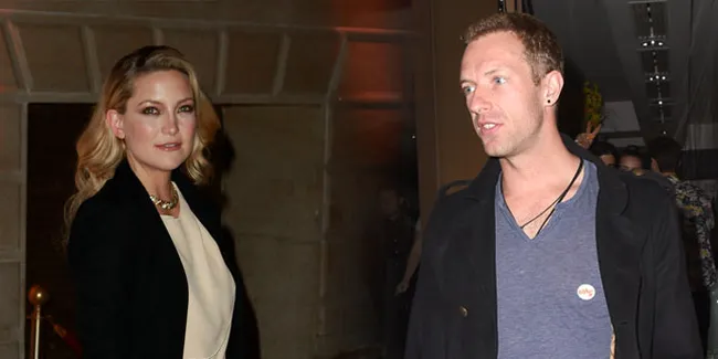 Ketahuan Mesra di Pantai, Ada Apa Chris Martin dan Kate Hudson?