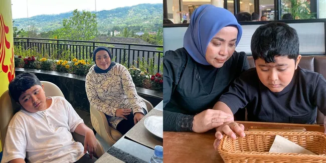 Kini Terlihat Berisi, Ini 7 Potret Terbaru Muzdalifah - Foto Bareng Anak Makin Mirip dari Wajah sampai Kaki