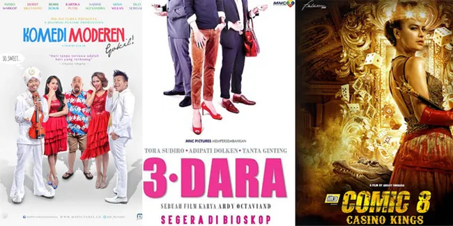 Kocak! Intip Deretan Film Komedi Indonesia Terlaris Tahun 2015