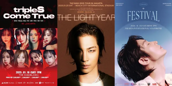 Kompilasi Konser K-Pop dan Fan Meeting di Indonesia yang Batal Sepanjang 2024 - 2025