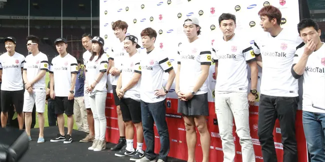 Laga Sepakbola Amal, Running Man Siap Lawan Tim Indonesia