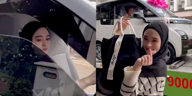 Lagi Jadi Sorotan, Begini Momen Inara Rusli Beli Mobil Baru - Bahagia Bukan Main