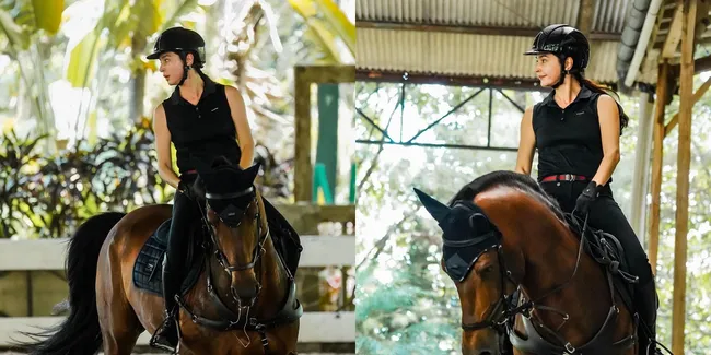 Lama Tak Muncul di Layar Kaca, Ini Sederet Aksi Nabila Syakieb Saat Berkuda - Tampil Garang Bikin Netizen Terpesona