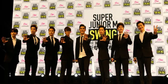 Lebih Dari Sejuta Orang Nonton Konferensi Pers Super Junior M!