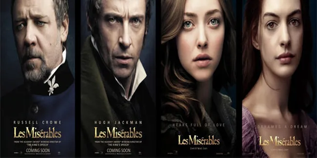 'LES MISERABLES' Rilis Poster Internasional