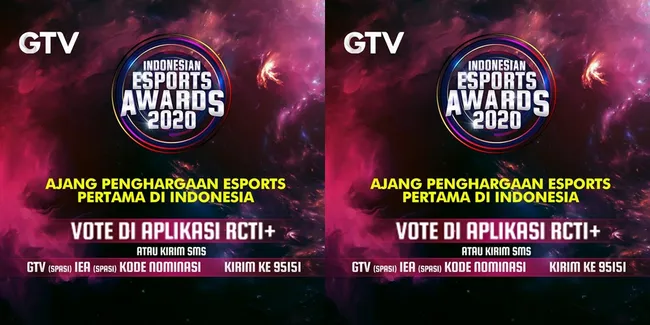 Lewat Indonesian Esports Awards, GTV Gelar Ajang Penghargaan Esport Pertama di Indonesia